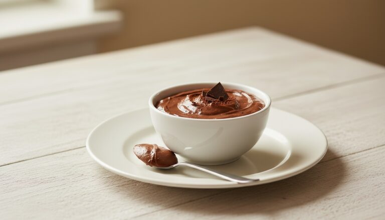 Mousse Proteico de Chocolate