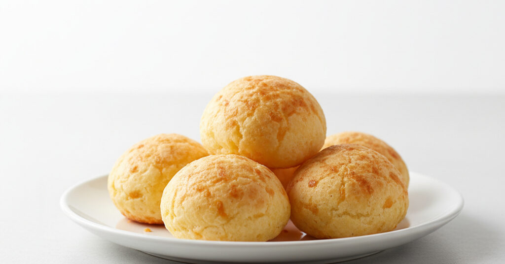 Pão de queijo com whey