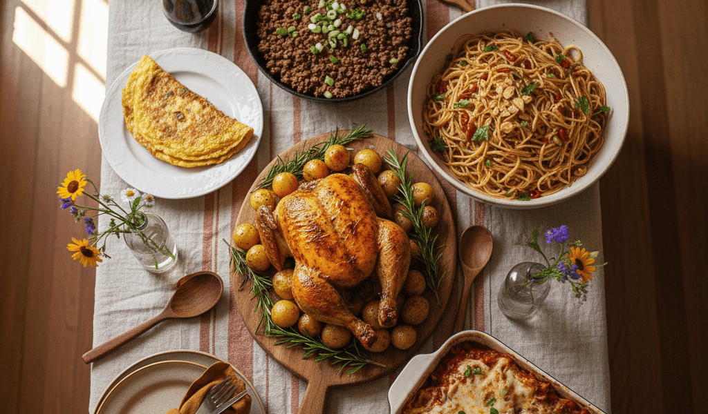Receitas Fáceis Para o Domingo