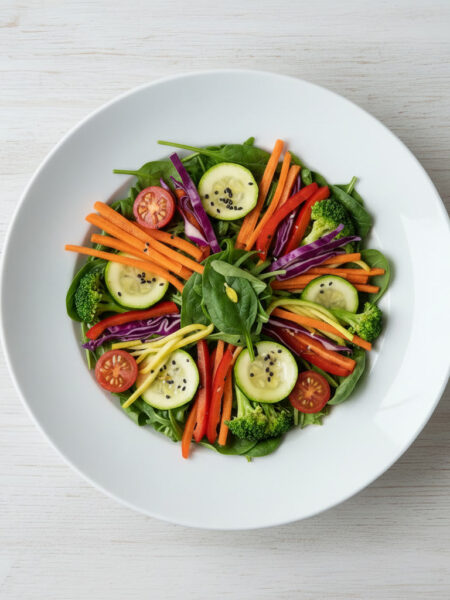 Salada colorida deliciosa
