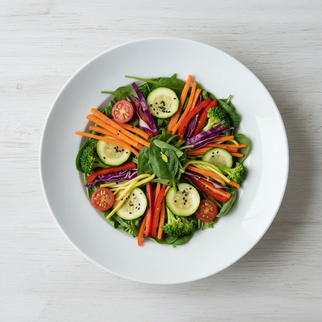 Salada colorida deliciosa
