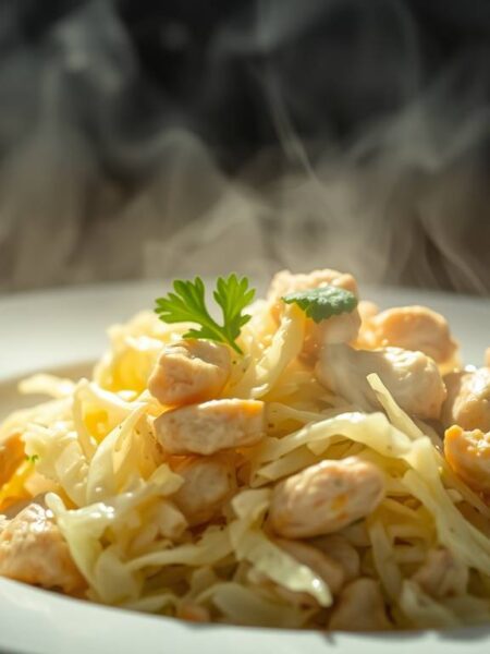 Salada de Repolho com Frango