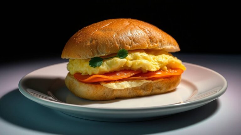 Sanduíche de omelete: O lanche perfeito para qualquer hora do dia 4 Sanduíche de omelete