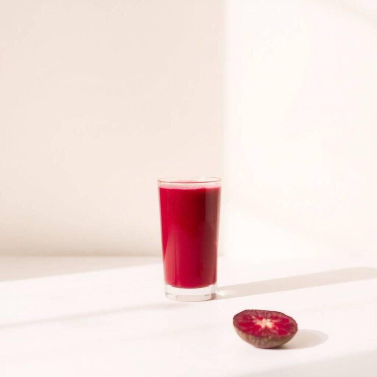 Suco detox de beterraba