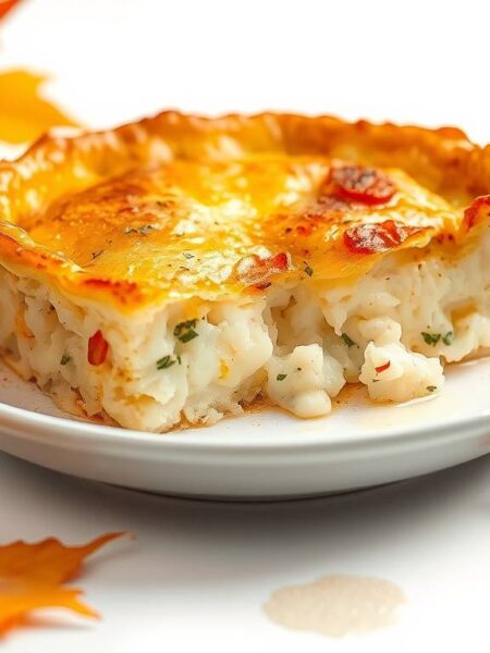 Torta de Bacalhau de Liquidificador