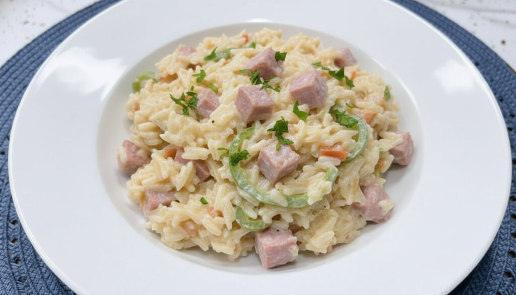Arroz com Linguiça