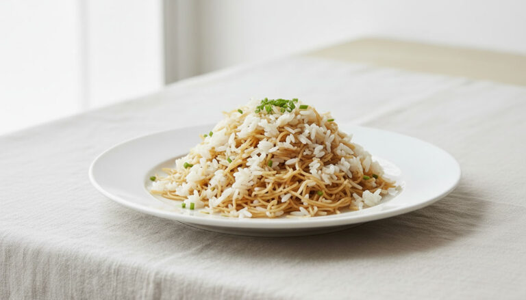 Arroz com macarrão cabelo de anjo para janta de fim de ano 10 Arroz com Macarrão Cabelo de Anjo