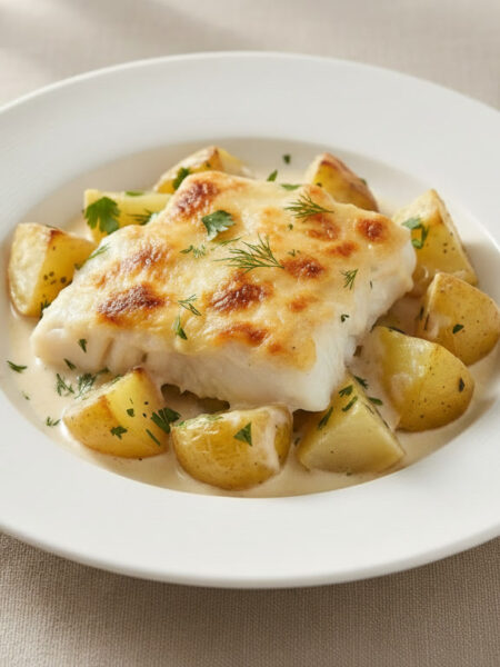 Bacalhau com natas