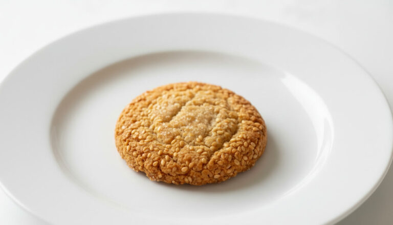 Bolacha de gergelim crocante e saborosa 2 Bolacha de Gergelim