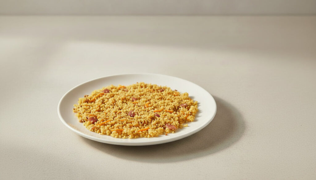 Farofa de Cenoura com Bacon