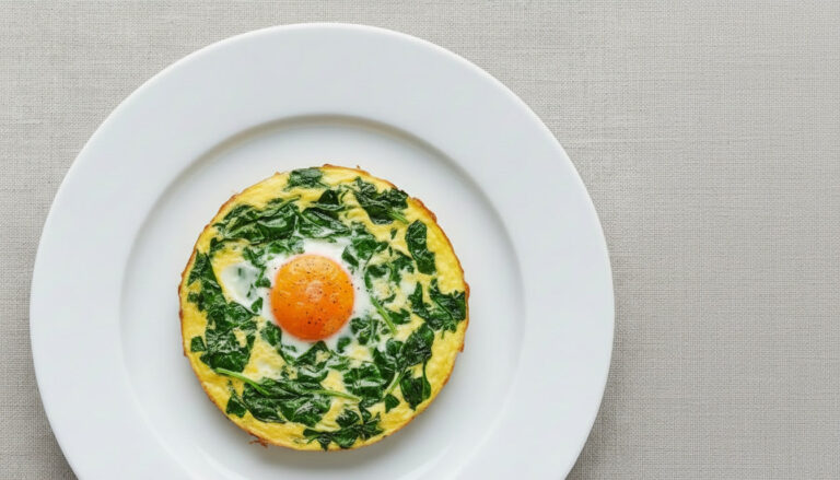 Receita rápida de ovo com espinafre 8 Ovo com Espinafre