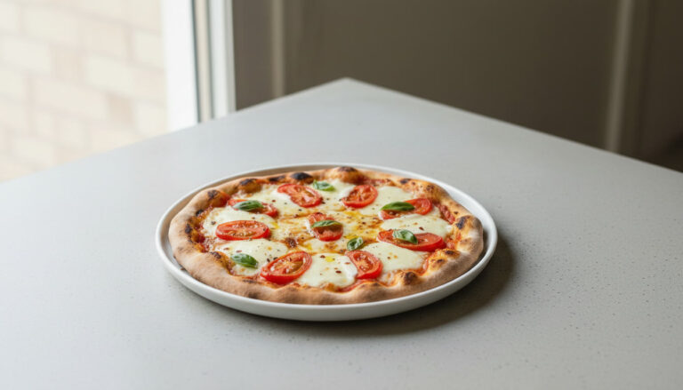 Pizza grelhada na brasa ou frigideira 7 Pizza Grelhada
