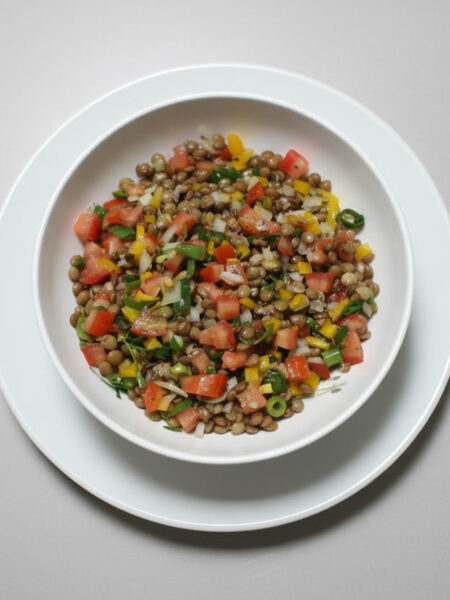 Salada de lentilha