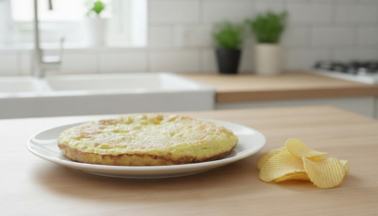 Tortilha de ruffles simples: Com apenas 3 Ingredientes 1 Tortilha de Ruffles