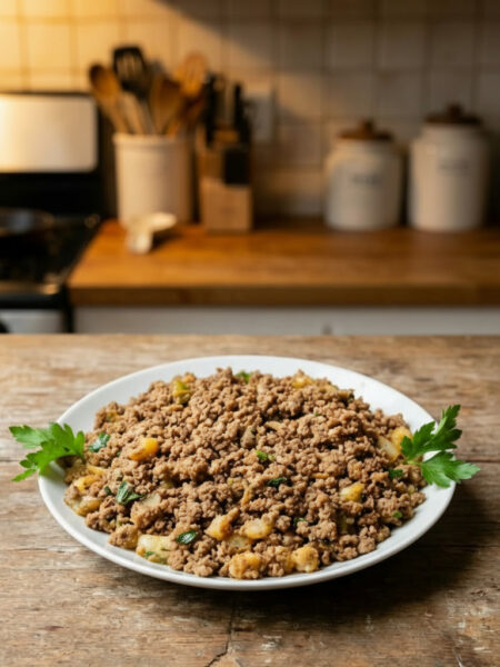 receita de carne moída