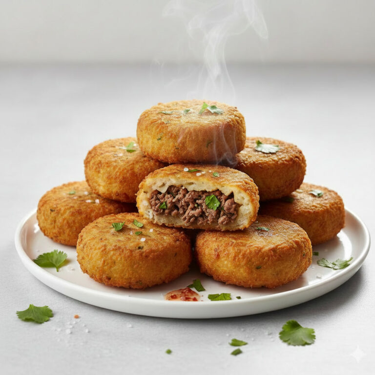 Bolinho de aipim com carne 11 Bolinho de aipim com carne