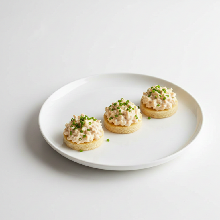 Canapés de frango cremoso para festas e reuniões 3 Canapés de Frango