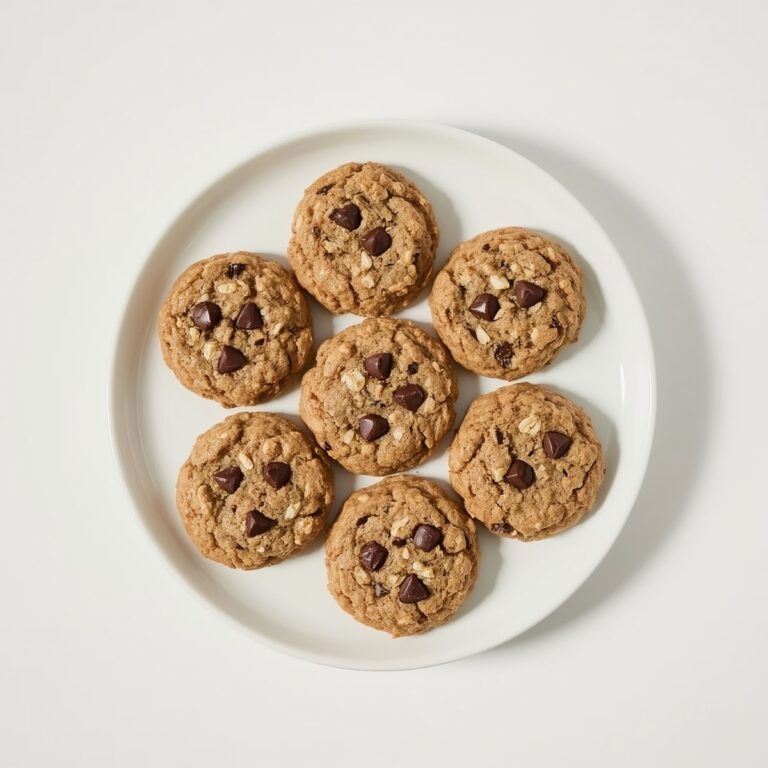 Cookies de chocolate e aveia 5 Cookies de chocolate e aveia
