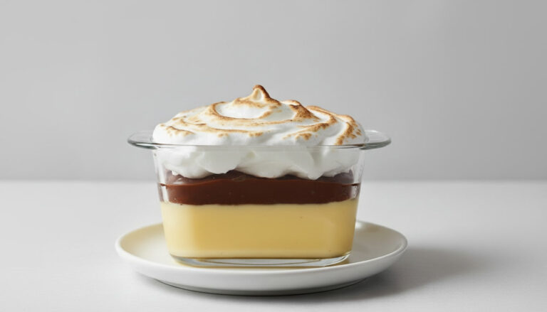 Creme chinês tradicional – sobremesa cremosa em camadas 12 Creme Chinês