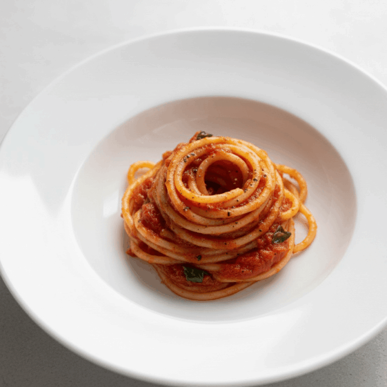 Macarrão com molho de tomate simples 9 Macarrão com Molho de Tomate Simples