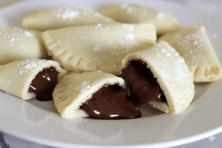 Pastelzinho de leite ninho com chocolate 12 Pastelzinho de leite ninho