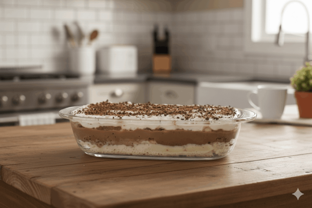 Receita pavê tradicional simples