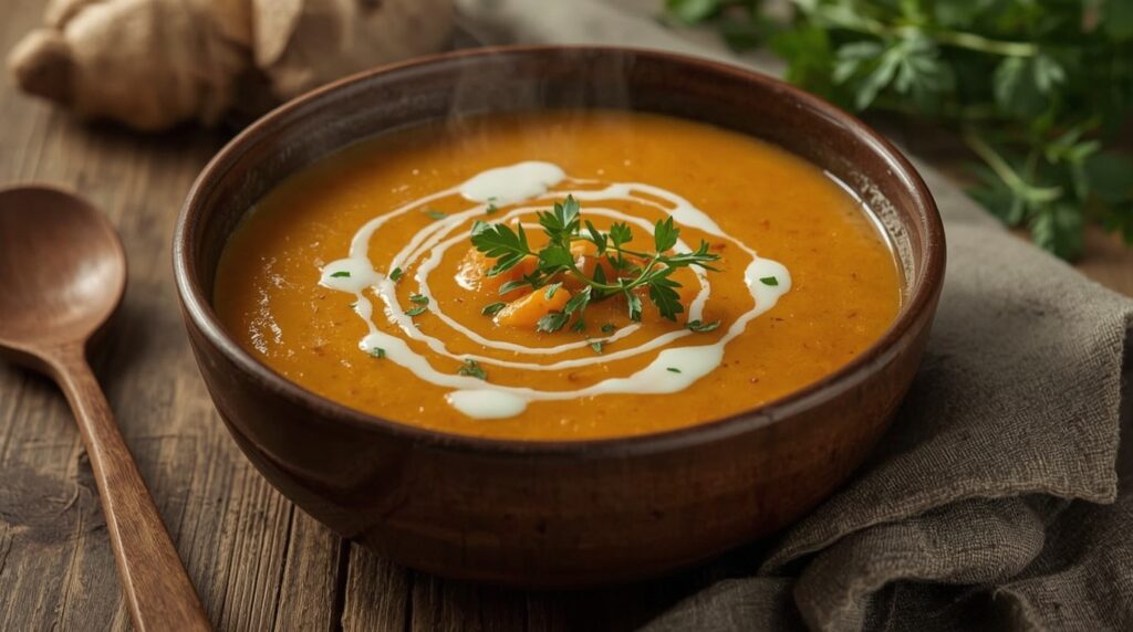 Sopa de legumes cremosa