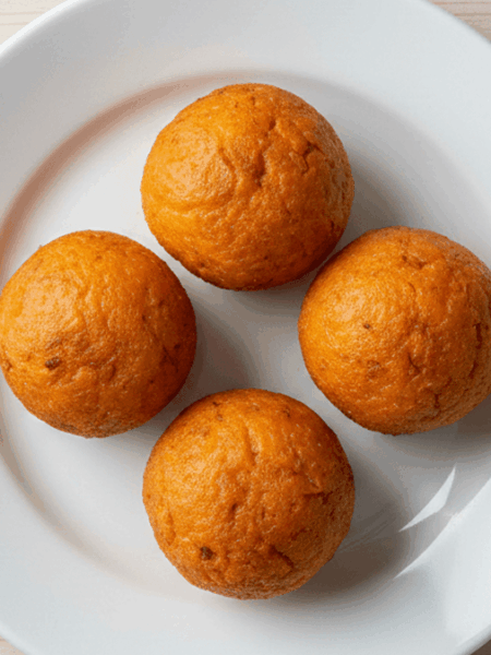 Bolinho de batata-doce na air fryer