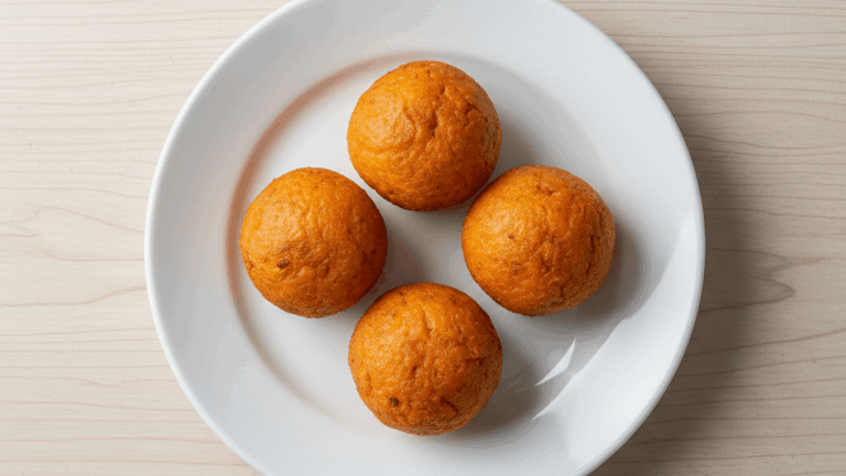 Bolinho de batata-doce na air fryer