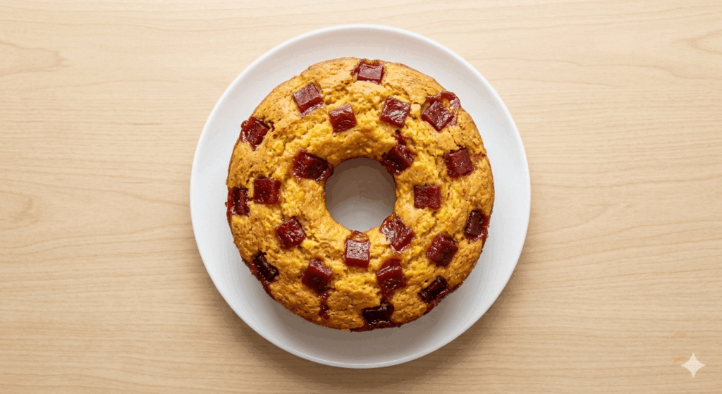 Bolo de Milho com Goiabada