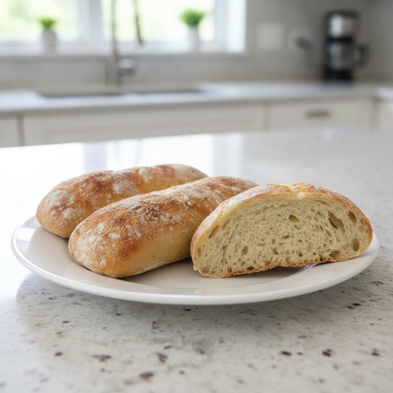 Ciabatta caseira fácil que não precisa sovar 3 Ciabatta Caseira