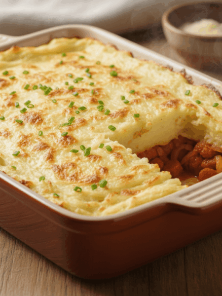 Escondidinho de calabresa