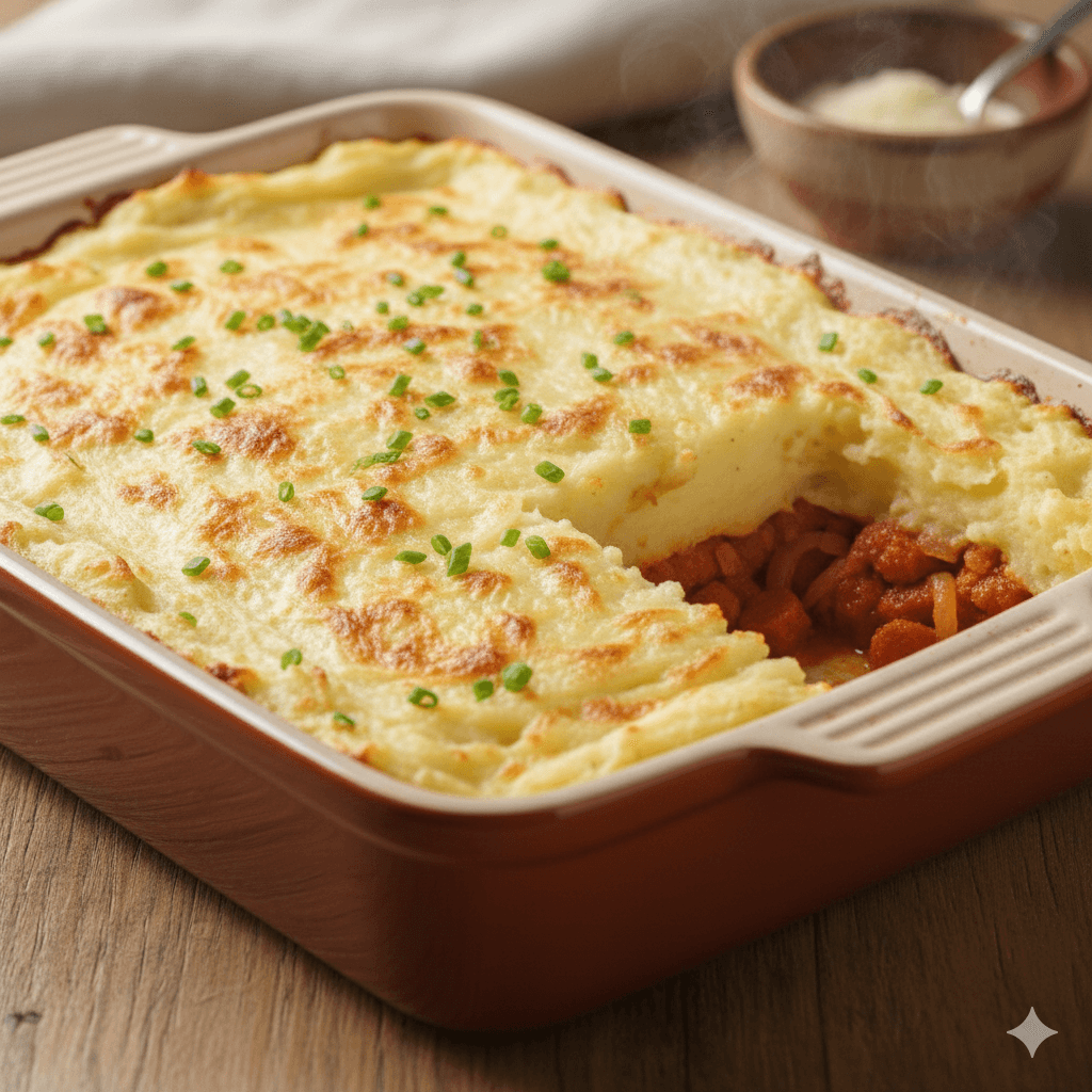 Escondidinho de calabresa