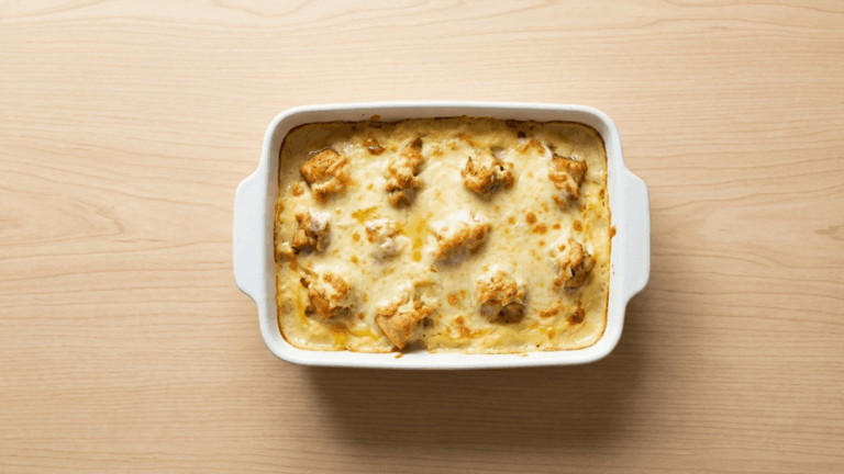 O frango com creme de batata que vai virar sua receita favorita de domingo 9 Frango com creme de batata