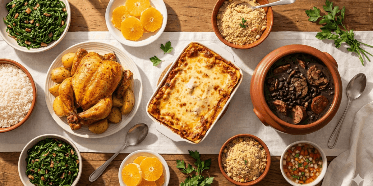 Receitas para o almoço de domingo