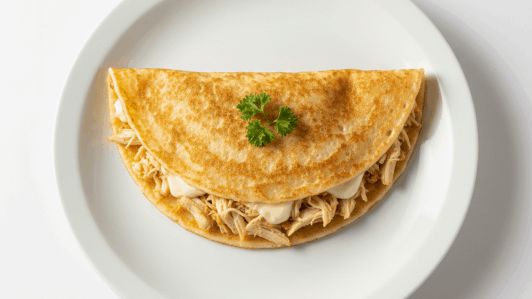 Tapioca recheada com frango e catupiry que derrete na boca — receita fácil e irresistível 9 Tapioca Recheada