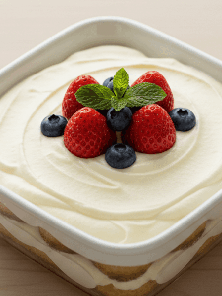 Tiramisu de frutas