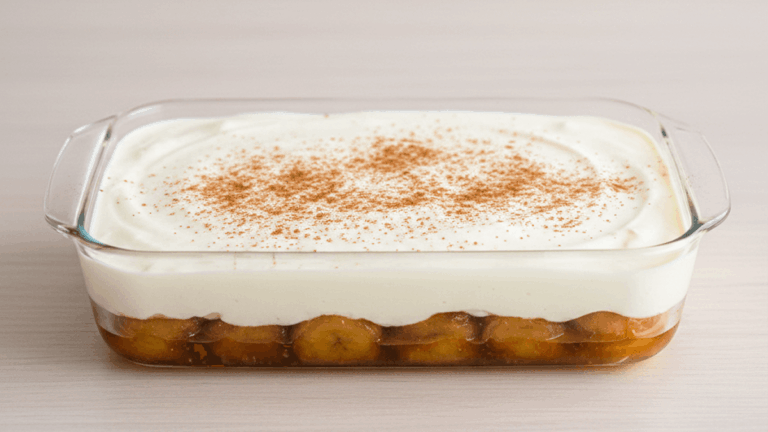 O segredo da banana caramelada na travessa: A sobremesa de domingo que todo mundo pede a receita 6 banana caramelada na travessa