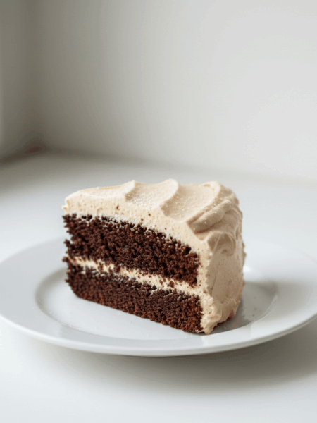 bolo de chocolate com cobertura de leite ninho