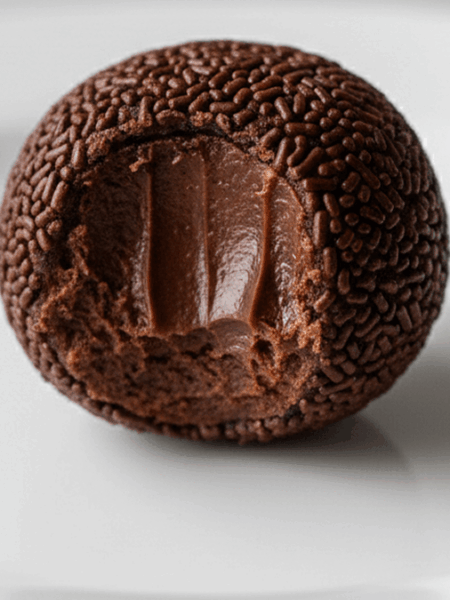 brigadeiro com creme de leite