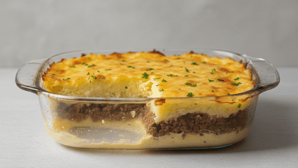 escondidinho de carne moída com batata