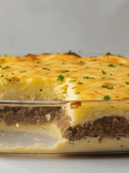 escondidinho de carne moída com batata