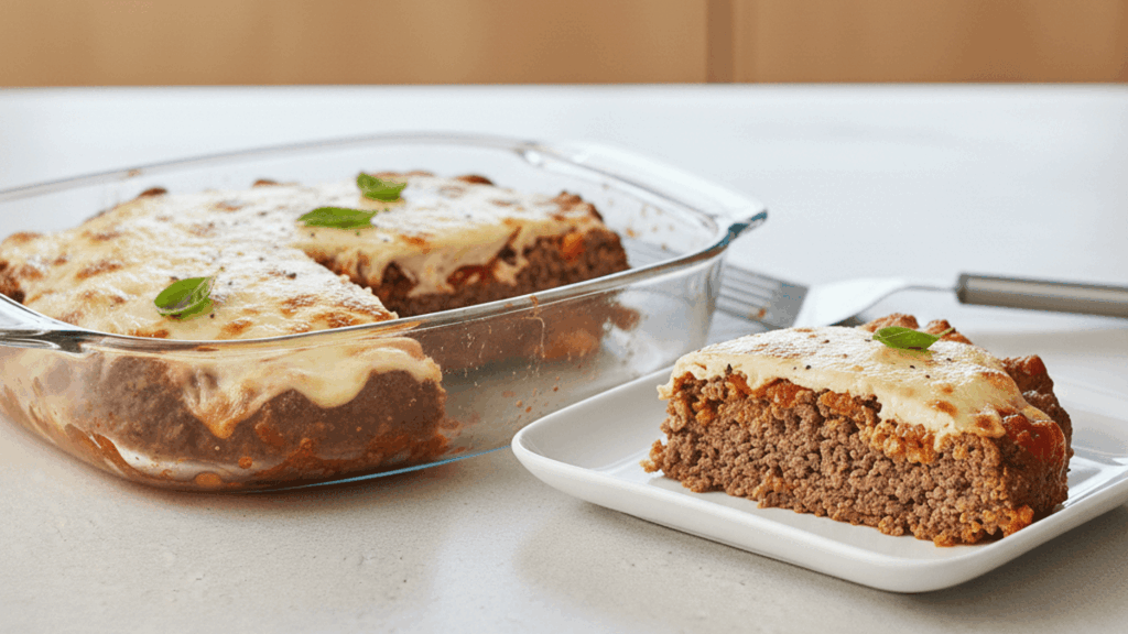 parmegiana de carne moída