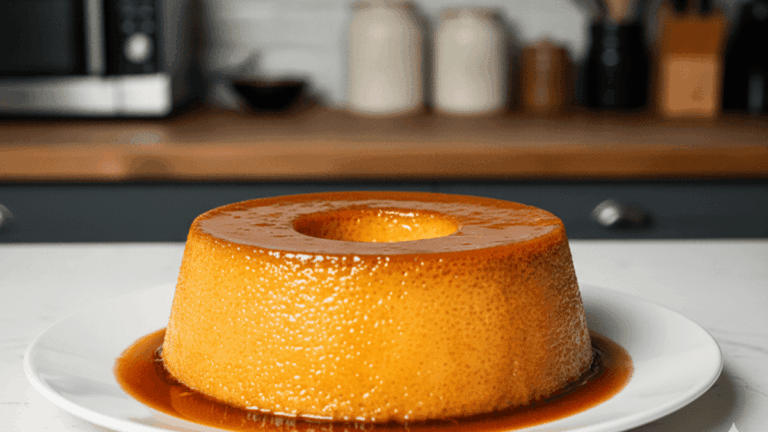 Você não vai acreditar como esse pudim de pão no liquidificador fica incrível 11 pudim de pão no liquidificador