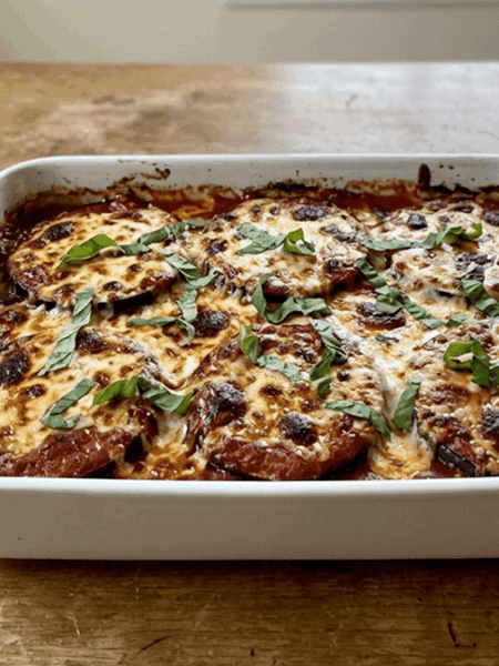 Berinjela gratinada
