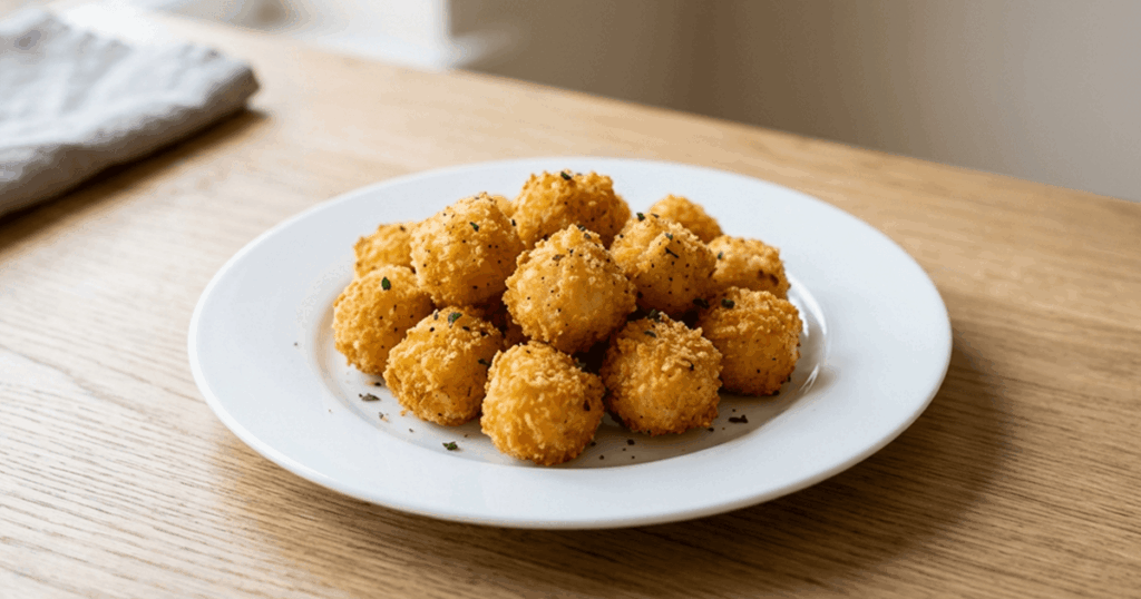 Bolinho de Batata com Queijo