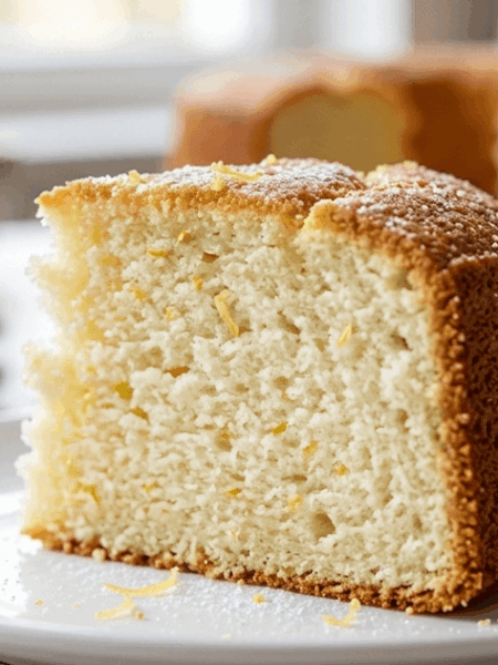 Bolo de arroz cru fofinho