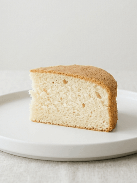 Bolo de baunilha