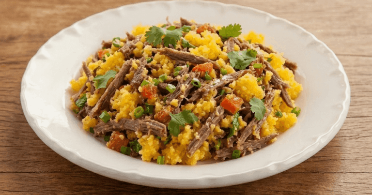 Cuscuz com carne de sol 12 Cuscuz com carne de sol