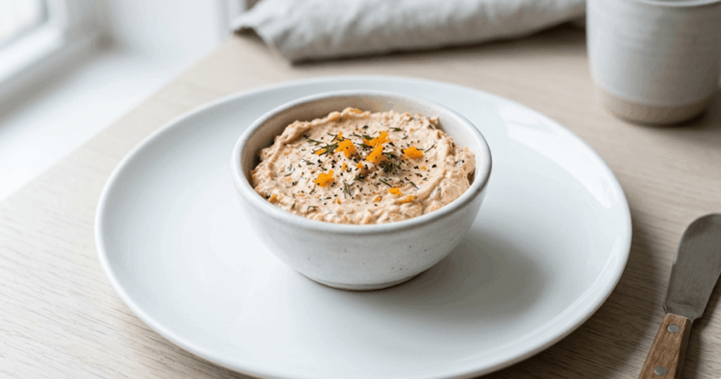 Patê de atum com cenoura